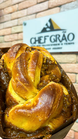 Babka de Doce de Leite Argentino, Nozes & Flor de Sal 750g