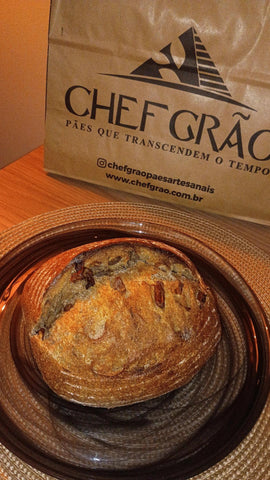 Sourdough 100% Integral com Tâmaras & Noz Pecã 730g