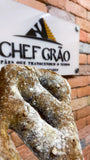 Sourdough Fougasse de Parmesão da Mantiqueira. 300g